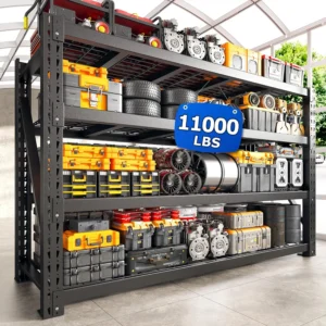Heavy Duty 4-Tier Industrial Garage Shelving