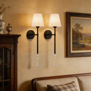 Rechargeable RGB LED Wireless Wall Sconce Light