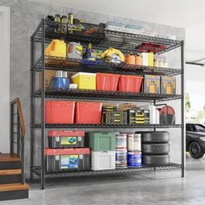 Heavy-Duty 5-Tier Metal Storage Shelving Unit